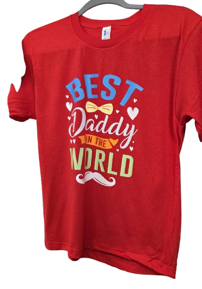 Print Plus Now Red DTF T-Shirt.