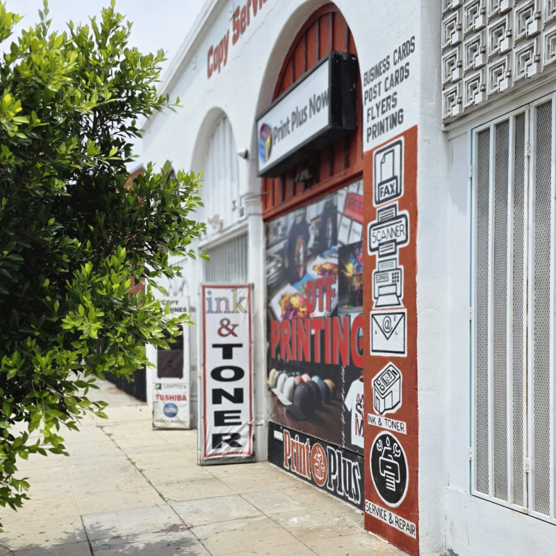 Print Plus Now Store Front